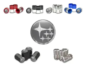 Subaru Copri valvole Moto Finish Lega
